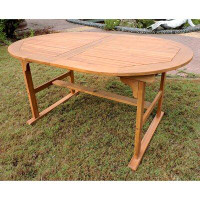 Longshore Tides Clemmons Extendable Wooden Dining Table