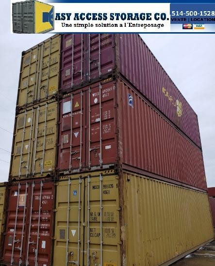 Conteneur dentreposage domestique | Conteneur Maritime export | Portable Containers in Storage Containers in Québec - Image 3