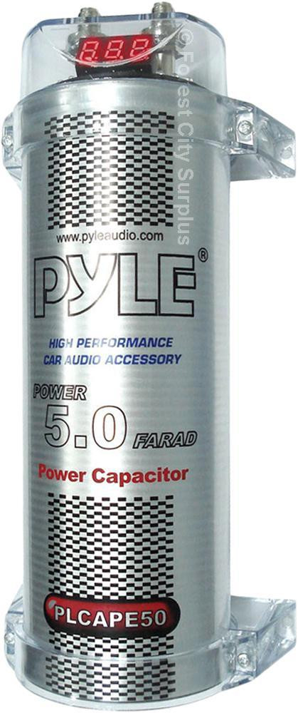 Pyle® PLCAPE50 5.0 Farad Digital Power Capacitors in Other