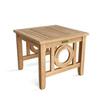 Longshore Tides Dustin Solid Wood Side Table