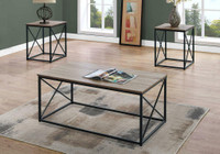Lord Selkirk Furniture - 3Pack Coffee Table Set in Dark Taupe
