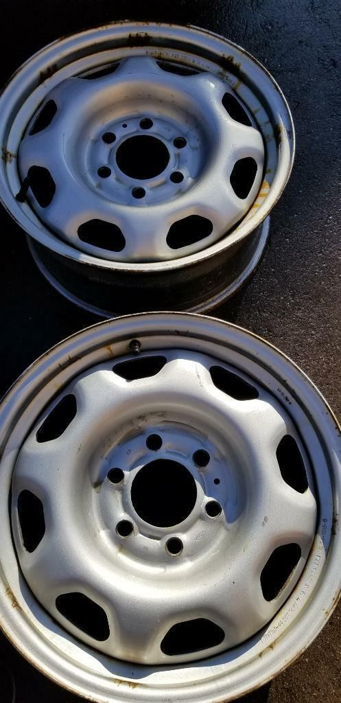 FORD F150  FACTORY OEM   17   INCH   STEEL    WHEEL SET OF FOUR       WITH   SENSORS in Tires & Rims in Ontario - Image 3