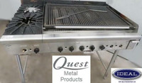 Quest Char Boiler with two Open Burners - we ship