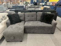 Grey Fabric Sofa Bed on Sale!!
