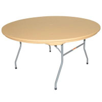 PRE Sales Rhino 60" Plastic Circular Folding Table