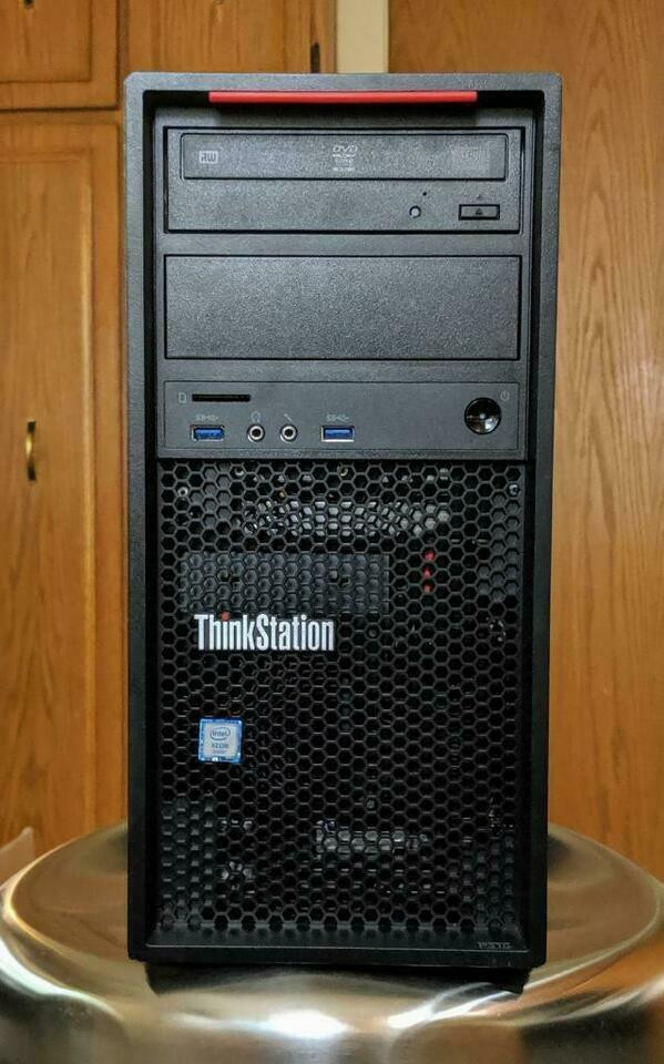 Lenovo ThinkStation P310 Tower Desktop PC i5-6500 QC 3.2GHz 16GB 250GB HDD Win 10 in Desktop Computers in Mississauga / Peel Region