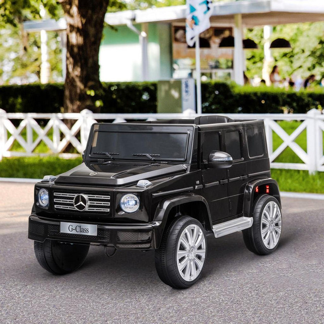 KIDS ELECTRIC RIDE ON COMPATIBLE 12V BATTERY-POWERED MERCEDES BENZ G500 TOY in Toys & Games - Image 2