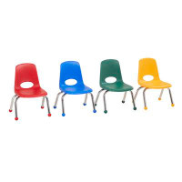 Factory Direct Partners Stack With Ball Glides Classroom Chair