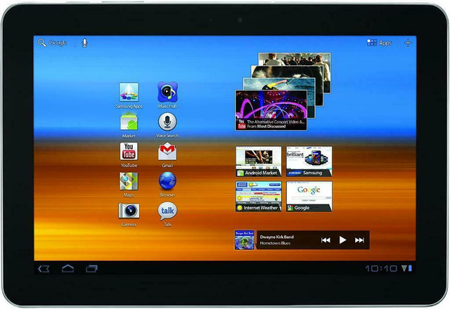 Samsung P7500r Galaxy Tab 10.1  wi-fi Plus 3G SIM CARD Cellular, GPS in iPads & Tablets in City of Toronto - Image 4