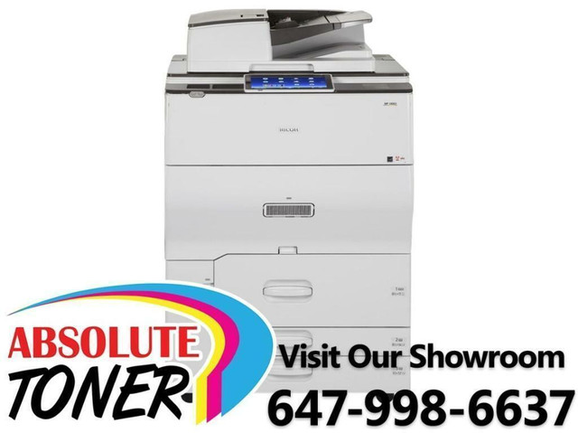 $125/M Ricoh MP C8003 Color Laser Multifunction Printer Copy, Scan, Print With Finisher, Prints Upto 80 PPM For Office in Printers, Scanners & Fax - Image 3
