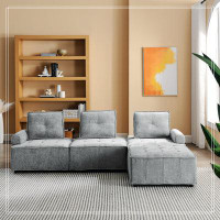 Latitude Run® L-Shape Modular Sectional Sofa