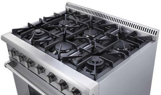 Gas Range HRG3618U Sealed Burner 36in -Thor Kitchen Professional Range Our Lowest Price Sale: $3,699.00 in Stoves, Ovens & Ranges in Toronto (GTA)