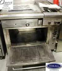 Quest oven with 24 grill and 12 char broiler - WE SHIP