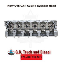 CAT / Caterpillar ACERT Cylinder head C15 | Cat C15 3406E Cylinder Head - ACERT - Fully Loaded - New : 2237263 , 2239250