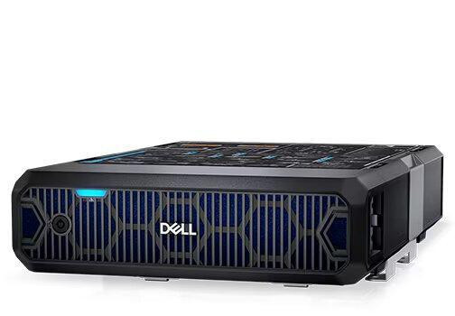 Dell PowerEdge XR4000Z with 1 x PowerEdge XR4520C Sled/XEON D-2796NT/ NVIDIA A2. in Servers