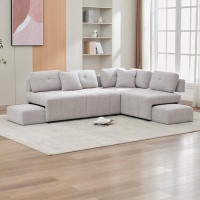 Latitude Run® 91.73" L-shaped Sofa Sectional Sofa Couch