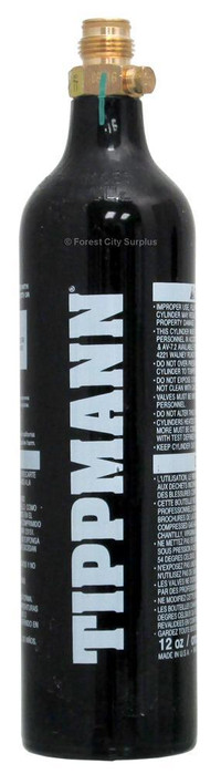 Tippmann® CO2 Paintball Tank - 12 ounces