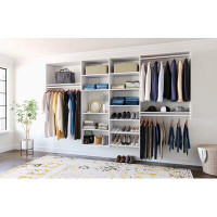 Dotted Line™ Grimm 72'' W - 120'' W Closet System Walk-In Sets