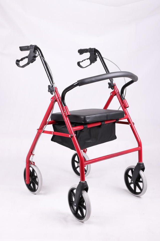NEW HEAVY DUTY EXTRA WIDE ROLLING WALKER &amp; PADDED SEAT 419RWP in Other in Alberta