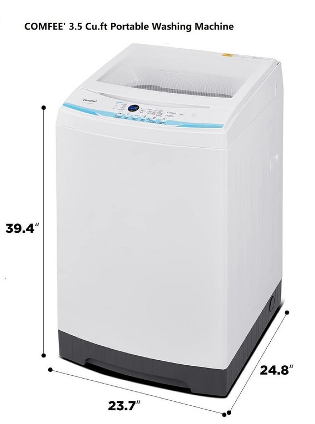 Promotion sale!  Midea comfee High-end Fully Automatic Portable Washer (Laveuse portative) From $290 in Washers & Dryers in Greater Montréal - Image 4