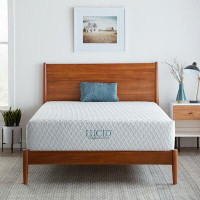 Lucid Comfort Collection Lucid Comfort 12" Plush Charcoal Infused Gel Memory Foam Mattress