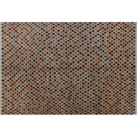 Isabelline One-of-a-Kind Devona Hand-Knotted 2010s Brown/Red/Beige 6'3" x 9'8" Wool Area Rug