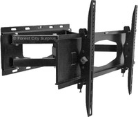 Power Pro Audio® PPA-056 32-inch to 75-inch Double Arm Full Motion Flat Screen TV Wall Mount