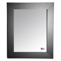 Rayne Mirrors Ava Black Tie Wall Mirror
