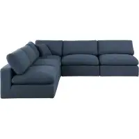 Meridian Furniture USA 5 - Piece Upholstered Sectional