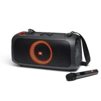 JBL PARTYBOX PORTABLE PARTY SPEAKER 549510733 with built-in lights and wireless mic