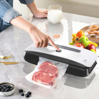 Seata Food Vacuum Sealer for Food Preservation and Sous Vide, Silver