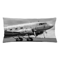 East Urban Home Airplane Indoor/Outdoor Lumbar Pillow Cover
