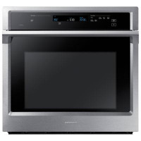 Samsung Premium 30" 5.1 Cu. Ft. True Convection Electric Wall Oven - Stainless Steel