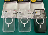 Otter Box Symmetry Magsafe Cases 14 pro Max , 14 , 14 Plus . Clear and Glitter .