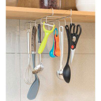 Prep & Savour Cup Rack Under Shelf, Kitchen Utensil Drying Hooks