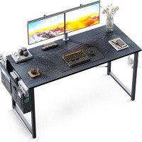 17 Stories Computer Writing Desk 48 inch, Sturdy Home Office PC Table, Work Desk with Storage Bag and Headphone