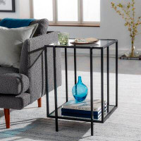 Joss & Main Maglio Glass End Table