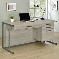 17 Stories Haislynn 4-drawer Rectangular Office Desk