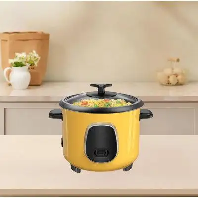 -OPTIMIZE YOUR KITCHEN SPACE- Our rice cooker's compact size makes it easy to store in any kitchen r...