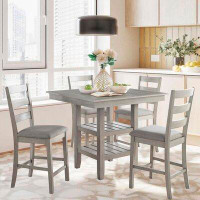 Red Barrel Studio Rittie 4 - Person Counter Height Dining Set