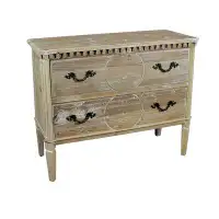 Ophelia & Co. Isabella 2 Drawer 44.5" W Solid Wood Dresser