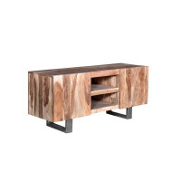 Loon Peak Damijan Solid Wood TV Stand for TVs up to 55"