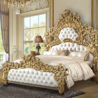 Andrew Home Studio Fernish King Tufted Standard Bed