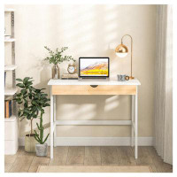 George Oliver Wooden Computer Desk With Drawer For Home Office