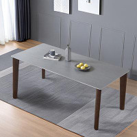 Corrigan Studio Ltalian style minimalist design high-end rectangular dining table.