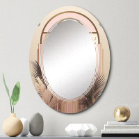 East Urban Home Annegold - Modern Wall Mirror Oval