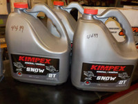 SNOWMOBILE OIL! Mineral and Synthetic in stock KK Motors