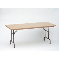 Correll, Inc. Plastic Rectangular Folding Table