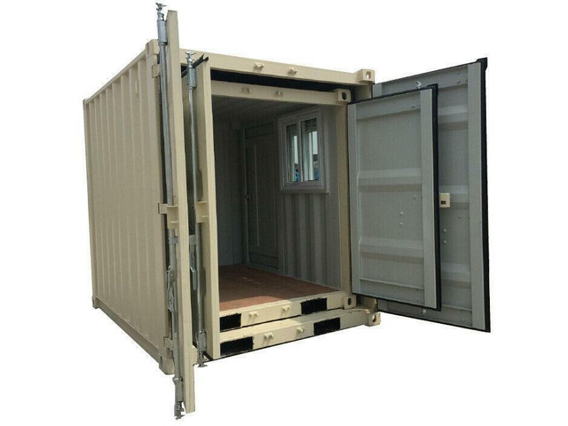 Brand new 7FT  8FT 9FT Sea office container and Mini storage container  Certified dans Conteneurs d’entreposage - Image 4