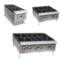 Commercial Double Burner Hot Plate - All Sizes Available